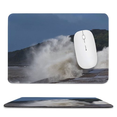yanfind The Mouse Pad Eruption Domain Pictures Sea Outdoors Grey Volcano Public Geyser Mountain Images Pattern Design Stitched Edges Suitable for home office game