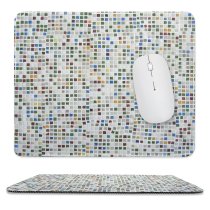 yanfind The Mouse Pad Wall Texture Colour Grey Tile Mosaic Flooring Design Symmetry Rectangle Pattern Design Stitched Edges Suitable for home office game