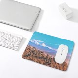 yanfind The Mouse Pad Scenery Range Teal Nepal Mountain Housing Free Outdoors Wallpapers Images Landscape Pattern Design Stitched Edges Suitable for home office game