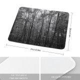 yanfind The Mouse Pad Alemania Plant Woodland Forest Grove Pictures Outdoors Jungle Grey Tree Birch Pattern Design Stitched Edges Suitable for home office game