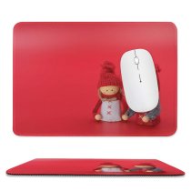 yanfind The Mouse Pad Bruno Glätsch Cute Figures Christmas Decoration Closeup Art Crafts Beautiful Doll Pattern Design Stitched Edges Suitable for home office game