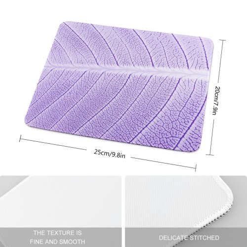 yanfind The Mouse Pad Waterdrop Leaf Summer Abstract Art Artistic Magenta Passion Season Fall Spring Winter Pattern Design Stitched Edges Suitable for home office game
