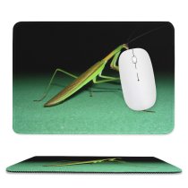 yanfind The Mouse Pad Bugs Grasshopper Invertebrate Mantis Cricket Like Insects Praying Preying Insect Mantis Insect Pattern Design Stitched Edges Suitable for home office game