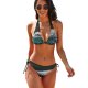 yanfind Bikini Daria Shevtsova Beach Aerial Seashore Ocean Women's Sexy Backless Swimwear Two Piece Summer