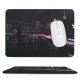 yanfind The Mouse Pad Matteo Catanese Black Dark York City Manhattan Traffic Lights Light Trails Night Pattern Design Stitched Edges Suitable for home office game