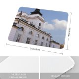 yanfind The Mouse Pad Building Building Sky Yard Jablonna Sky Palace Palace Facade Classic Classical Poland Pattern Design Stitched Edges Suitable for home office game