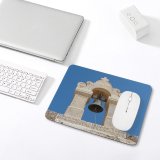 yanfind The Mouse Pad Building Old Plakias Sky Tower Sun Church History Greece Arch Sea Sky Pattern Design Stitched Edges Suitable for home office game