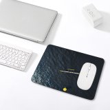 yanfind The Mouse Pad Boating Boats Photo Motor Coast Dark Exploration Top Travel Ripples Boat Transportation Pattern Design Stitched Edges Suitable for home office game