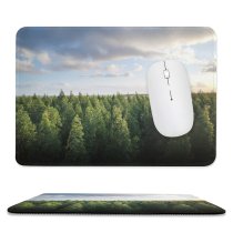 yanfind The Mouse Pad Abies Tree Sky Pine Plant Fir Free Stock Outdoors Forest Wallpapers Pattern Design Stitched Edges Suitable for home office game