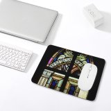 yanfind The Mouse Pad Vitral Glass Art Crafts Window Light Venezuela Alemania Colony Tovar Paintings Translucent Pattern Design Stitched Edges Suitable for home office game