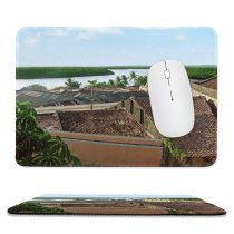 yanfind The Mouse Pad Building Classico Old Historia Paraiba Area Center History Rural Landscape Telhados Village Pattern Design Stitched Edges Suitable for home office game