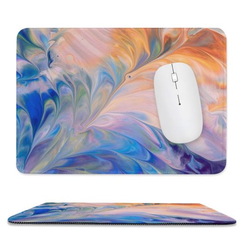 yanfind The Mouse Pad Domain Acid Pictures Abstract Fractal Ornament Flower HQ Acrylic Birds Public Pattern Design Stitched Edges Suitable for home office game