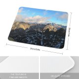 yanfind The Mouse Pad Landscape Peak Wilderness Slope Pictures Cloud Outdoors Stock Cumulus Free Range Pattern Design Stitched Edges Suitable for home office game