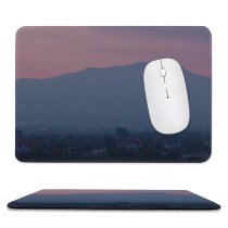yanfind The Mouse Pad Landscape Peak Countryside Pictures Outdoors Stock Grey Free Range Fog Mountain Pattern Design Stitched Edges Suitable for home office game