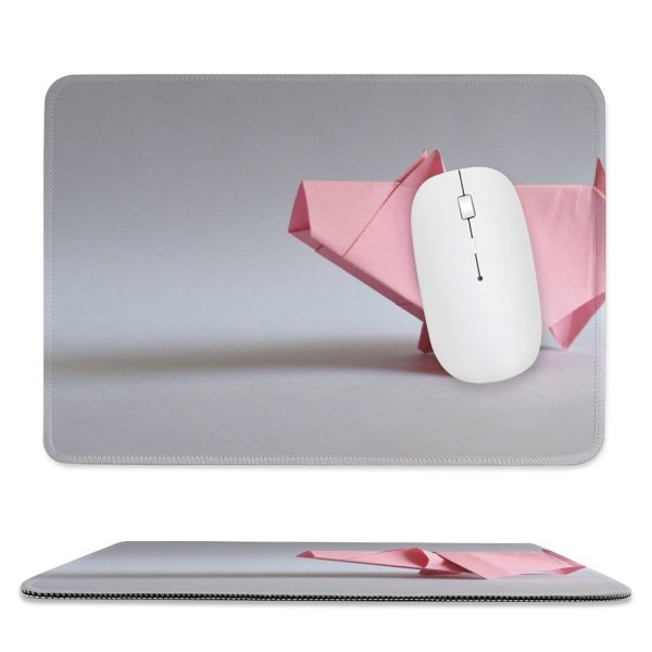 yanfind The Mouse Pad Blur Happy Figure Artsy Celebration Life Cutout Creativity Japanese Culture Pig Still Pattern Design Stitched Edges Suitable for home office game