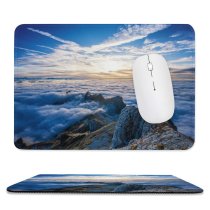 yanfind The Mouse Pad Dominic Kamp Santis Highest Mountain Summit Swis Alps Panorama Switzerland Pattern Design Stitched Edges Suitable for home office game