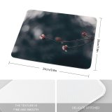 yanfind The Mouse Pad Blur Focus Beautiful Plant Flowers Depth Field Buds Growth Flora Bokeh Flower Pattern Design Stitched Edges Suitable for home office game