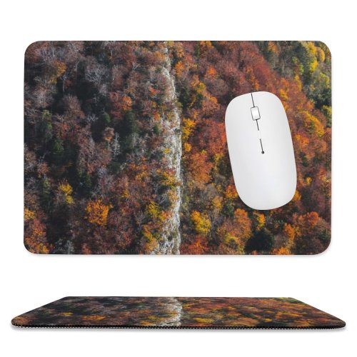 yanfind The Mouse Pad Landscape Plant Woodland Forest Grove Pictures Outdoors Tree Free Vegetation Maple Pattern Design Stitched Edges Suitable for home office game