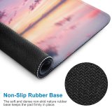 yanfind The Mouse Pad Backlit Skyscape For Header Afterglow Clouds Desktop Sunset Landscape Evening Travel Zoom Pattern Design Stitched Edges Suitable for home office game
