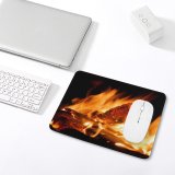 yanfind The Mouse Pad Wallpapers Bonfire Hot Fire Burn Flame Mount Creative Images Gilboa Dark Pattern Design Stitched Edges Suitable for home office game