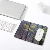 yanfind The Mouse Pad Coniferous Tropical Broadleaf Tree Temperate Forest Alsace Northern Old Growth Biome Plants Pattern Design Stitched Edges Suitable for home office game