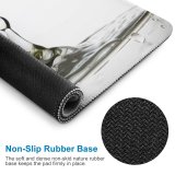 yanfind The Mouse Pad Watersplash Reflective Abstract Droplets Splash Render Liquid Macro Drop H O Wet Pattern Design Stitched Edges Suitable for home office game