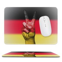 yanfind The Mouse Pad Blur Freedom Artistic Travel Flag State National Peace Art Patriotism Country Pattern Design Stitched Edges Suitable for home office game
