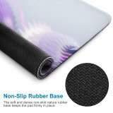 yanfind The Mouse Pad Abstract Design Imagination Violet Pattern Design Stitched Edges Suitable for home office game