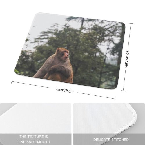 yanfind The Mouse Pad Ape Fly Apparel Orangutan Railing Eating Adventure Elephant Images Pants Commons Creative Pattern Design Stitched Edges Suitable for home office game