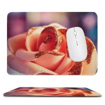 yanfind The Mouse Pad Free Pictures Flower Petal Rose India Plant Blossom Images Bharuch Gujarat Pattern Design Stitched Edges Suitable for home office game
