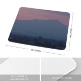yanfind The Mouse Pad Landscape Peak Countryside Pictures Outdoors Stock Grey Free Range Fog Mountain Pattern Design Stitched Edges Suitable for home office game