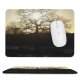 yanfind The Mouse Pad Tree Sun Sunset Fire Golden Light Sky Natural Landscape Sunlight Atmospheric Branch Pattern Design Stitched Edges Suitable for home office game