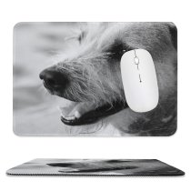 yanfind The Mouse Pad Dog Pet Wallpapers Pictures Grey Creative Images Snout Commons Pattern Design Stitched Edges Suitable for home office game