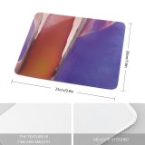 yanfind The Mouse Pad Abstract Galaxy Note Ultra Purple Pattern Design Stitched Edges Suitable for home office game