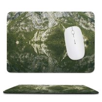 yanfind The Mouse Pad Landscape Peak Abies Plant Pictures Outdoors Symmetrical Tree Slovenia Fir Free Pattern Design Stitched Edges Suitable for home office game