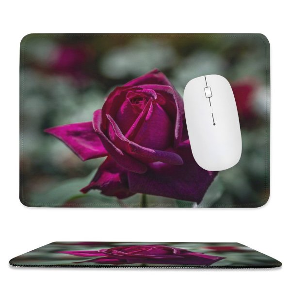 yanfind The Mouse Pad Free Flower Rose Stock Plant Blossom Images Switzerland Pattern Design Stitched Edges Suitable for home office game
