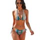 yanfind Bikini Clay Banks Quotes Love Make Feel Today Popular Brick Wall Stripes Colorful Women's Sexy Backless Swimwear Two Piece Summer