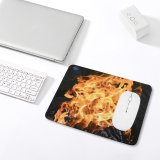 yanfind The Mouse Pad Wallpapers Bonfire Outdoors Fire Flame Pattern Design Stitched Edges Suitable for home office game