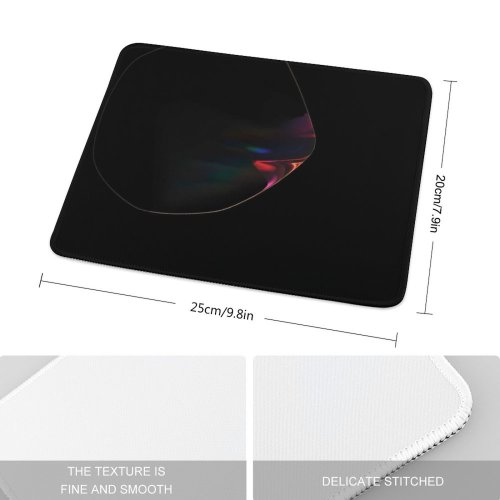 yanfind The Mouse Pad Abstract Dark Galaxy Note Bubble Android Pattern Design Stitched Edges Suitable for home office game