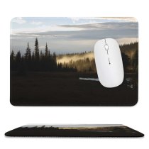 yanfind The Mouse Pad Abies Tree Pine Domain Plant Fir Spruce Public Outdoors Wallpapers Land Pattern Design Stitched Edges Suitable for home office game