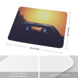 yanfind The Mouse Pad Blur Golden Masks Sunset Landscape Evening Light Driving Extraterrestrial Transportation Outdoors Hour Pattern Design Stitched Edges Suitable for home office game