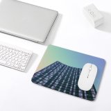 yanfind The Mouse Pad Mitchell Luo Architecture High Rise Building Gradient Sky Office Building Skyscraper Pattern Design Stitched Edges Suitable for home office game