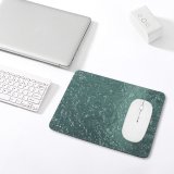 yanfind The Mouse Pad Waves Bubble Texture Clean Fresh Aqua Turquoise Teal Azure Wave Sea Pattern Design Stitched Edges Suitable for home office game