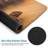 yanfind The Mouse Pad Blur Freshness Focus Dry Life Organic Seasoning Table Still Macro Ingredients Fruit Pattern Design Stitched Edges Suitable for home office game