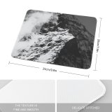 yanfind The Mouse Pad Landscape Peak Domain Switzerland Rock Pictures Cloud Outdoors Grey Snow Range Pattern Design Stitched Edges Suitable for home office game