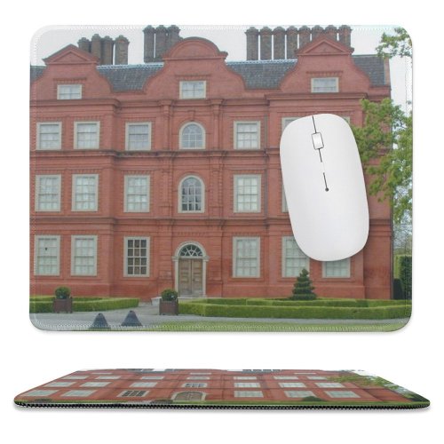yanfind The Mouse Pad Building Houses Stately Home Mansion Manor Home Estate Property Architecture Landmark Pattern Design Stitched Edges Suitable for home office game
