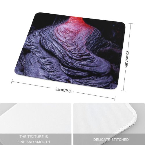 yanfind The Mouse Pad Eruption Geographical Creative Satellite Earth Pictures Above Outdoors Landsat Abstract Geography Pattern Design Stitched Edges Suitable for home office game