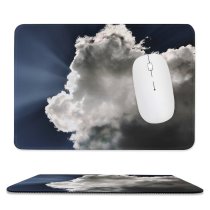 yanfind The Mouse Pad Sky Beam Cumulus Light Free Cloudy Austria Kitzbühel Atmosphere Outdoors Wallpapers Pattern Design Stitched Edges Suitable for home office game