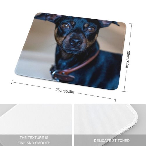 yanfind The Mouse Pad Dog Pet Free Pictures Stock Images Pattern Design Stitched Edges Suitable for home office game