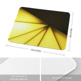 yanfind The Mouse Pad Triangles Light Soft Pyramides Art Abstract Playing Tints Shades Pattern Design Stitched Edges Suitable for home office game